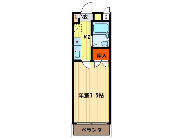 フレグランス東向日の物件間取画像